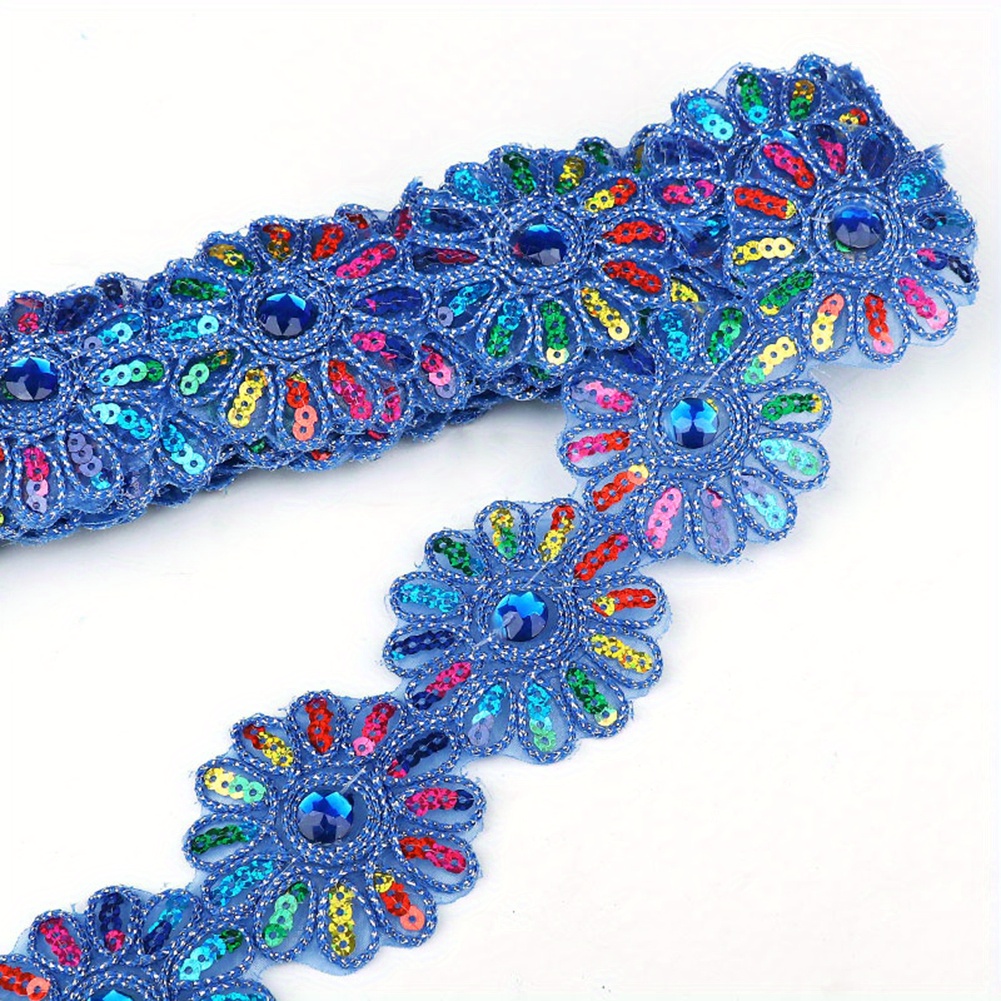 Colorful Floral Lace, 4.11 Meter